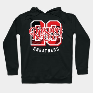 Respect Greatness White Infrared Retro Sneaker Hoodie